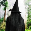 Miniatyrbild 5 av 8: Halloween häxmask med hårhatt Skrämmande gammal kvinna dress up mask, läskig latex dräktmask Cosplay rekvisita för maskeradshowtillbehör