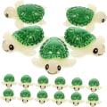 Miniatyrbild 5 av 8: 80 st Mini Turtle Model Tiny Toys Micro Landskapsinredning Terrarium Figurines Turtle Toys Resin Mini Turtle Staty Tiny Sea Turtles Miniatyr