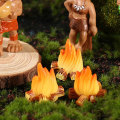 Miniatyrbild 7 av 8: 12 st Eldprydnader Miniatyrer Suckulenta planteringskruka Miniatyrhus Mini Husleksaker Minileksak Miniväxtkrukor Minikrukor Eldmodell Prydnad