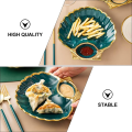 Miniatyrbild 6 av 8: Sushitallrikar Set Skalformad keramisk klimpform med såsfack Chips och Salsa-tallrik Japansk tallrik Dip Serveringstallrik för
