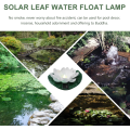 Miniatyrbild 8 av 8: 2st Lotus Lantern Led Flytande Ljus Blomster Trädgårdsdekor Japansk Trädgårdsinredning Blomsterlampa Solar Led Pool Ljus Uteplatsbelysning Led Utomhus
