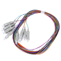 Miniatyrbild 3 av 7: 62.5 6-strängad Pigtail Sc Corning Fiber Pigtail 62.5 Fiber Pigtail-kabel Multimode Carrier Class 12 Cores Sc Upc 62.5 125 With Pvc Shell
