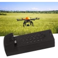 Miniatyrbild 5 av 8: Drone Li-ion-batteri, Ersättnings-Li-ion-batteri 2200mAh Case 7,4V för L500 för UAV (svart)