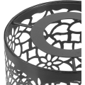 Miniatyrbild 4 av 8: Ihålig cover Golvljusskydd Metalllampskärm Byte av trumlampskärm Klämma på lampskärm Metalltrumma Lampskärm Golvlampsskärm Gammal