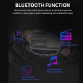 Miniatyrbild 4 av 6: 4.1-tums bilstereo, pekskärm, Bluetooth, musik, handsfree-system, MP5-spelare, TF-USB-laddning, fjärrkontroll, musikljudsystem, hållbar,