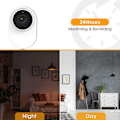 Miniatyrbild 5 av 5: Baby Monitor Baby Camera Detect Temperature Mini Monitor