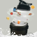 Miniatyrbild 4 av 5: 4 STK 400 ml Proteinpulver Shaker Cup, Milkshake med