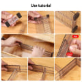 Miniatyrbild 6 av 6: 2st Justerbar Organizer DIY Slitstarka Låda Underkläder Strumpor