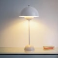 Miniatyrbild 2 av 4: Moderna järn blomkruka bordslampor för sovrum vardagsrum