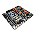 Miniatyrbild 3 av 5: F19e x99 dual server dator moderkort lga2011-3 cpu ddr4