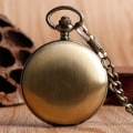 Miniatyrbild 4 av 6: Dubbel Hunter manuell mekanisk fickur romerska watch