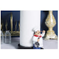 Miniatyrbild 4 av 4: Resin Chef dubbellagers figurer för pappershanddukshållare
