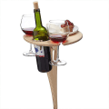 Miniatyrbild 1 av 4: Utomhus bärbart vinbord, hopfällbart vinbord, picknick