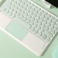 Miniatyrbild 4 av 4: Qwert Trådlös Bluetooth för iPad Touch Tangentbord Tablett För