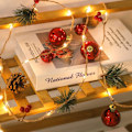 Miniatyrbild 1 av 5: Julbelysning Led Stringljus, Juldekoration Red 2 meters 20 lights
