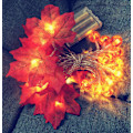 Miniatyrbild 3 av 5: LED Pumpa Maple Leaf String Lights, Thanksgiving Christmas Colorful Maple Leaf String Lights 3m