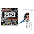 Miniatyrbild 2 av 5: F19e x99 dual server dator moderkort lga2011-3 cpu ddr4