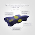 Miniatyrbild 3 av 5: Butterfly Memory Foam Kudde, Multi-directional Grey