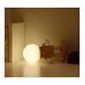 Miniatyrbild 2 av 4: Bordslampa trärobot barn pojke födelsedagspresent