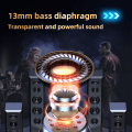 Miniatyrbild 6 av 6: Trådlösa hörlurar Gaming hörlurar Bluetooth -kompatibel 9D