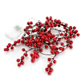 Miniatyrbild 1 av 5: Simulering Led Maple Leaf Rattan Light String, Halloween Red