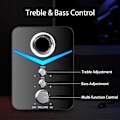 Miniatyrbild 5 av 6: Hemmabiosystem PC Bas Subwoofer Bluetooth -högtalare
