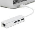 Miniatyrbild 5 av 6: USB-C/TYPE-C till ETHERNET LAN Internet RJ45-kabeladapter