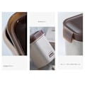 Miniatyrbild 5 av 6: Wheat Straw Lunchbox Set Med Thermal Bag Servis Bpa
