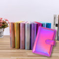 Miniatyrbild 2 av 5: Laser Macaron Handbok, förvaringspärm Kontantbudgetbok Pink A6