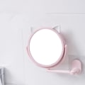 Miniatyrbild 2 av 4: 360 Rotation Stretch vägghängande spegel Dimfri sugkopp