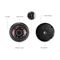 Miniatyrbild 6 av 6: Mini wifi med infraröd nattseende 2-vägs ljudrörelse