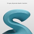 Miniatyrbild 4 av 5: S-formad enkelnackskudde, säng Sömnkudde Memory Foam , Blue