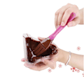 Miniatyrbild 2 av 6: 3 stil 3D julklocka form polykarbonat choklad