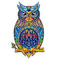 Miniatyrbild 1 av 5: Unik form träpussel Animal Shape pusselbitar
