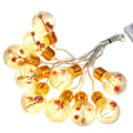 Miniatyrbild 1 av 5: Julbelysning Led Imitation Bulb Light String, Room Gold red fruit golden shell
