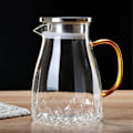 Miniatyrbild 4 av 6: 1000ML vattenkokare i glas Vattenkanna Hemvattenkokare tekanna glas