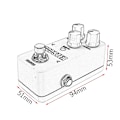 Miniatyrbild 3 av 4: Fbs-2 Mini Overdrive Gitarr Effekt Pedal Gitarr Två Segment