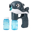Miniatyrbild 1 av 2: Automatisk Dolphin Bubble Machine Tecknad Sommarleksak Utomhus