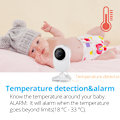 Miniatyrbild 3 av 5: Baby Monitor Baby Camera Detect Temperature Mini Monitor