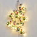 Miniatyrbild 2 av 5: Julbelysning Led Imitation Bulb Light String, Room Gold red fruit golden shell