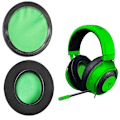 Miniatyrbilde 2 av 3: Øreputer og hodebånd erstatningsputer for Razer Nari Ultimate 7.1 Gaming Headset black green ice gel
