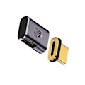 Miniatyrbillede 1 af 5: 8K Magnetisk Adapter Nem Plug & Play Magnetisk Adapter Understøtter UHD2.1 8K60Hz Bend left
