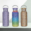 Miniatyrbilde 2 av 5: Diamant Vannflaske Bling Rhinestone Rustfritt Stål Termosflaske, 100% Ny blue