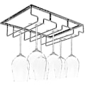 Miniatyrbillede 1 af 5: Hængende Glas Rack - Vinglas Rack Med 5 Skinner Til 10-15 Glas