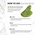 Miniatyrbild 3 av 5: 100% Äkta Naturlig Jade Gua Sha Jade Roller