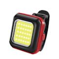 Pikkukuva 1 / 5: Polkupyörän valo LED Etu- ja takavalo Type-C Lataus MTB Maantiepyörä Kirkas Lamppu 3 Valotilaa Säädettävä Pyöräilyvalo Red White Light.