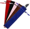Pencilpose, 5 stk. Penpose Fløjl Snøre Penpose Fløjl Etui Pencilpose til Pen og Blyant