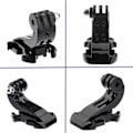 Miniatyrbillede 4 af 7: 10-i-1 GoPro Tilbehørssæt, Action Kamera Tilbehør til GoPro Hero 12 11 10 9 8 7 6 5 4 3+ 3 Hero Session 5 Black AKASO EK7000 Ape