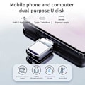 Miniatyrbild 4 av 5: 1TB 2TB Typ C USB 3.0 Flash Drive USB-minne för PC Laptop, 100% Ny[HK] 1TB