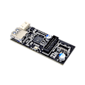 Miniatyrbild 3 av 5: Header 19Pin till Typ E + 19Pin Moderkort 1 till 2 Splitter USB 3.0 Hub USB Adapter Anslutning USB 19P